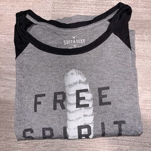 American Eagle Baseball Tee